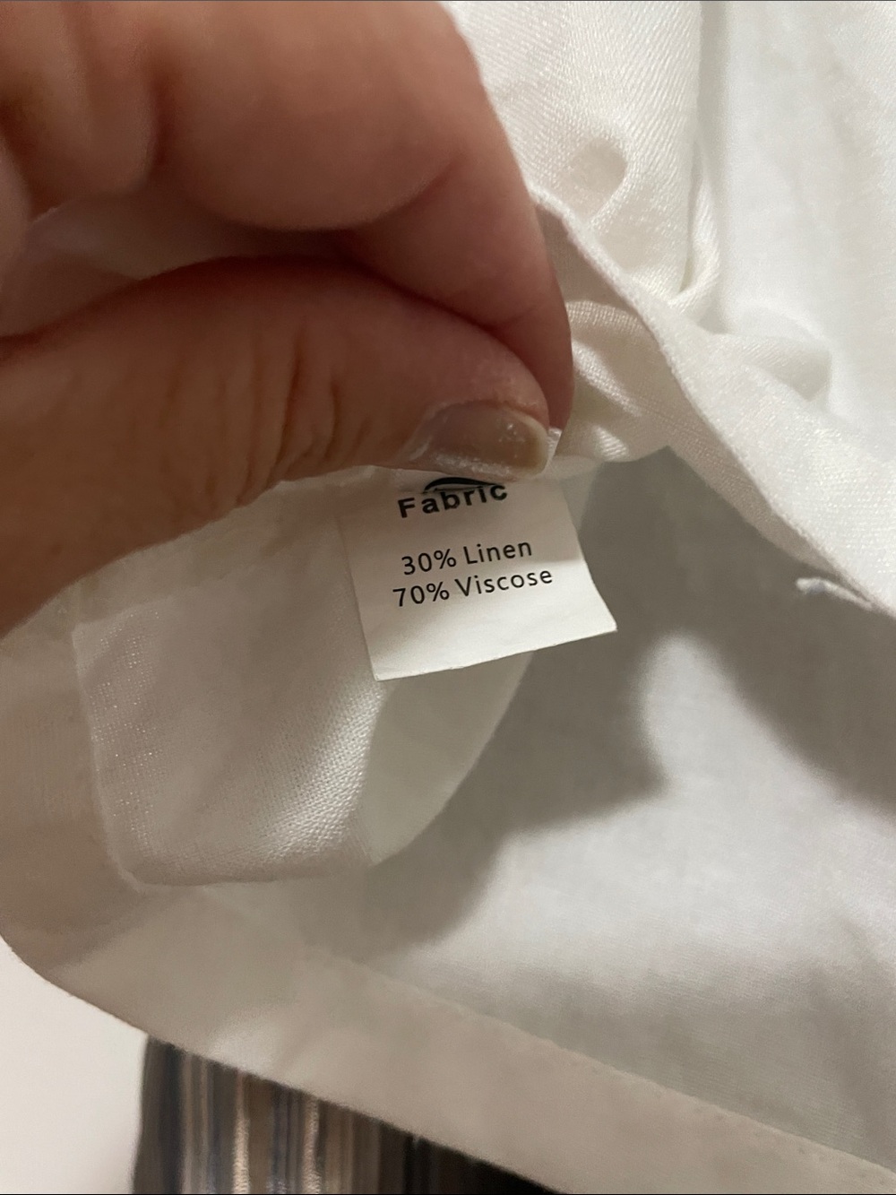 White Tank Button Back - Picture 10 of 10